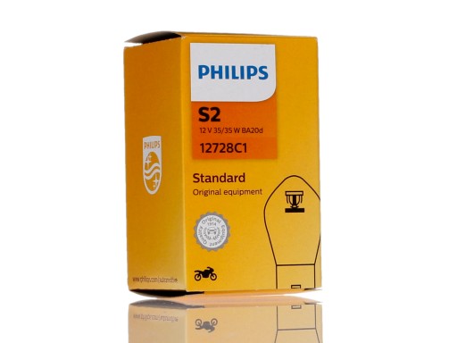 Žiarovka na kolobežku PHILIPS S2 BA20d 12V 35/35W