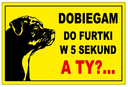 TANIER BAD DOG 20x30cm dibond doska 5 sekúnd