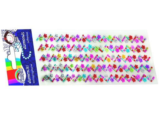 SAMOLEPIACIE DIAMANTY FIORELLO GR-DS070 MIX FARBA