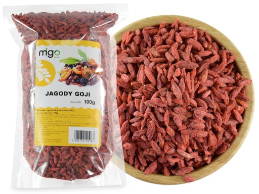 GOJI BERRIES sušené prírodné ovocie - 100g