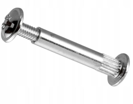 Skrutkovacia spojka na pripojenie skriňového nábytku 6 mm 39-45