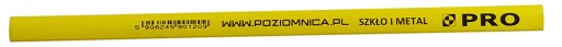 PRO ceruzka na sklo a kov 240mm žltá