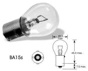 ELTA ŽIAROVKA 24V P21W BA15s 21W