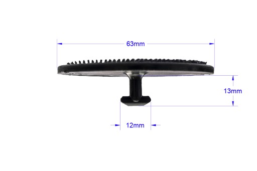 ČIAPKA NA STOPKY VELCRO GRAP HÁČKOVÉ ROHOŽE OEM 51477132950 PRE BMW MINI