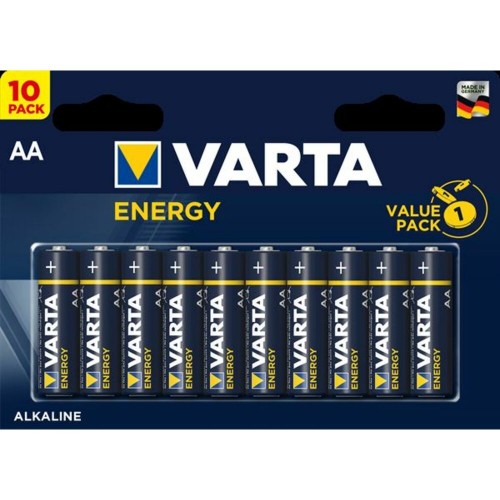 VARTA ENERGY LR06 AA alkalická batéria 10 ks.