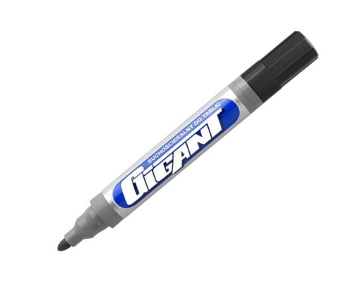 Popisovač na tabuľu GIGANT stierateľný za sucha x 10