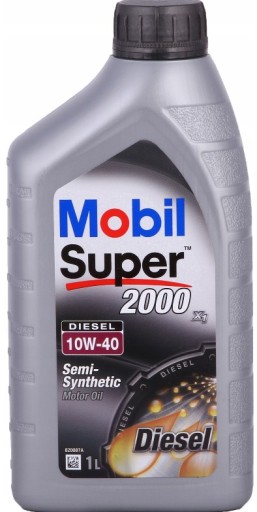 MOBIL SUPER S 2000 X1 TURBO DIESELOVÝ OLEJ 10W40 1L