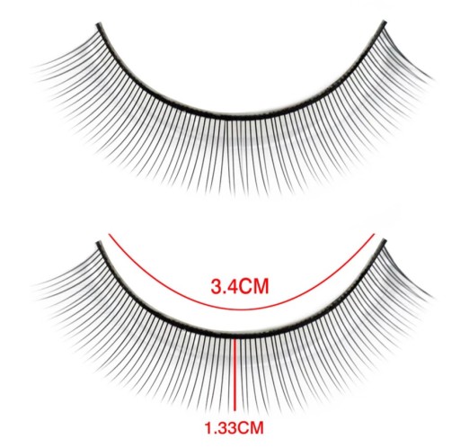 Tréningové riasy pre tréning 5 párov ProjectLashes