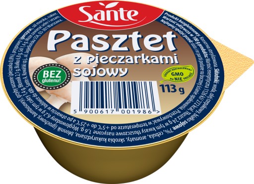 Sante Sójová paštéta s hubami 113 g
