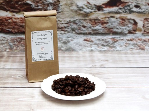 Zrnková káva s príchuťou Brandy Royal Arabica
