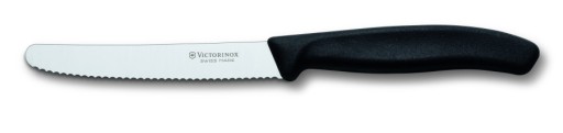 Victorinox 6.7833, univerzálny nôž, zúbkovaná čepeľ 11 cm, Swiss Classic
