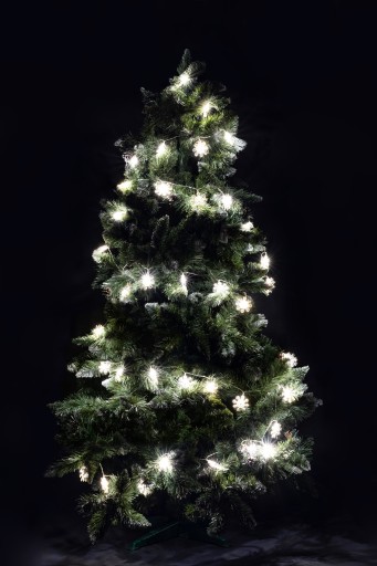 LED VIANOČNÉ SVIETIDLÁ ZÁVISNÉ HVIEZDY GARLAND 3M