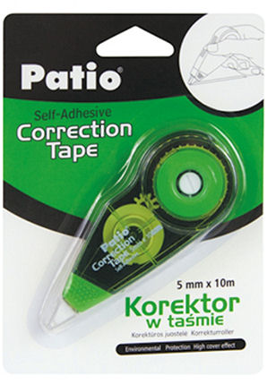 Mouse Patio korektorová páska 5 mm x 10 m ZELENÁ