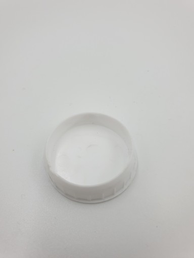 Zástrčka diery závesu 35mm biela 10 ks