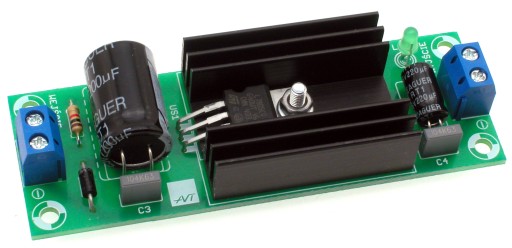 Miniatúrny 12V napájací modul, DIY, AVT1913/12 B
