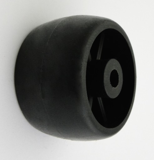 Plastové koliesko na nábytok, šírka 40 mm
