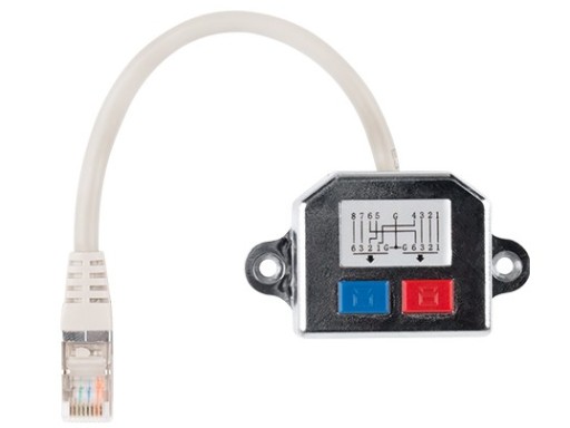 ADAPTÉR LAN SPLITTER 2x RJ45 FTP Splitter