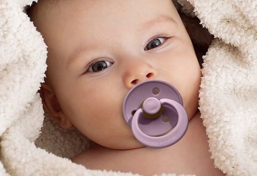 BIBS SUNSHINE Upokojujúci cumlík. Guma Hevea 0-6m