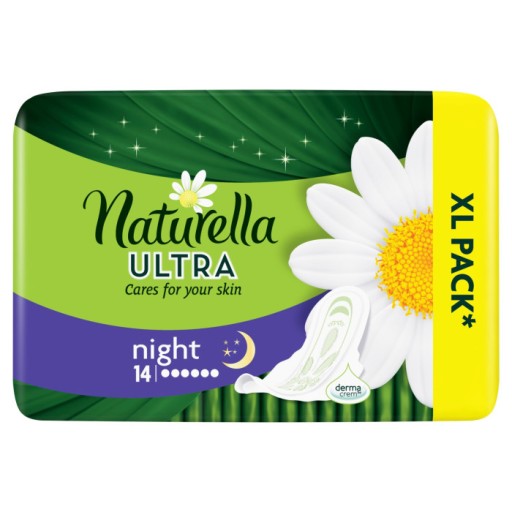 Naturella Ultra Night hygienické vložky 7 ks