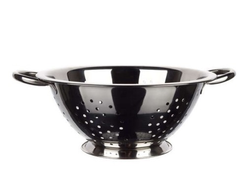 Nerezový cedník Shine cedník 24cm sito na pasírovanie zeleniny ovocné rezance