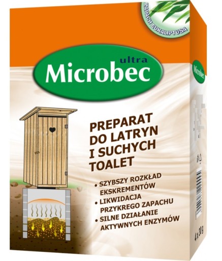 MICROBEC ULTRA Baktérie pre latríny a suché WC