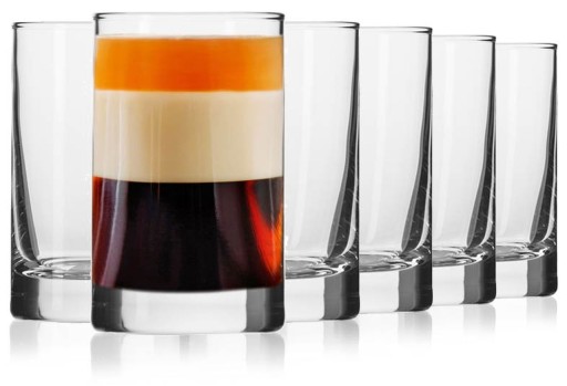 6 pohárov na vodku 50 ml Shot KROSNO