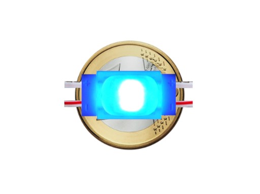 VEĽMI JASNÝ MINI LED MODUL MODRÁ 12V DC 0,36W