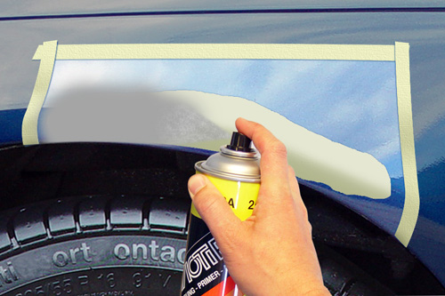 AKRYLOVÝ ZÁKLADNÝ SPREJ 400ML AUTO ČERVENÝ