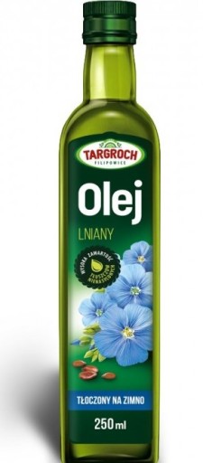 Targroch Za studena lisovaný ľanový olej na šaláty, studené šaláty, 250 ml