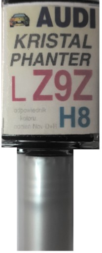 AUDI LZ6S 4S PINIENGRUEN LAR ŠKRABANÝ DOTYK