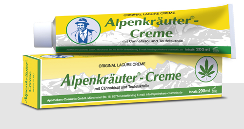Alpenkrauter + čertov pazúr konopný olej 200ml