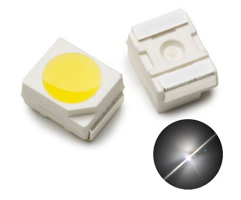 SMD LED WHITE 6000K PLCC-2 3528, 50 kusov