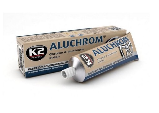 K2 ALUCHROM PASTA NA HLINÍKOVÉ CHROMOVÉ KOLESÁ K003