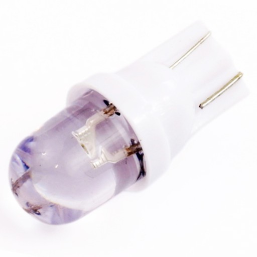 FLUX T10 W5W LED žiarovka parkovacieho svetla, studená biela
