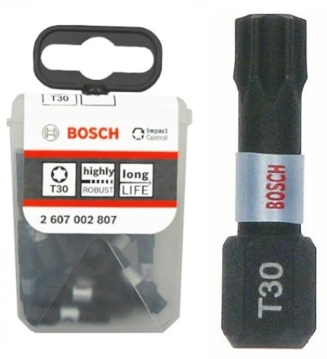 BOSCH NÁRAZOVÝ BIT IMPACT CONTROL T30 25mm