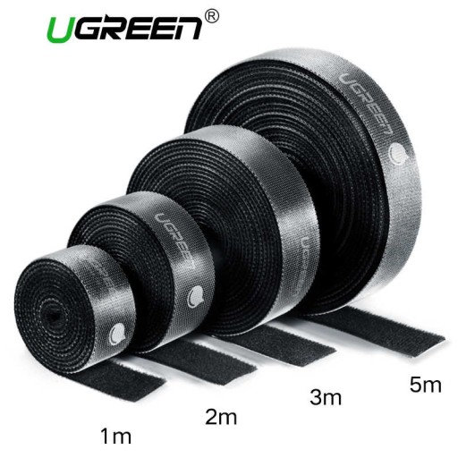 UGREEN Káblová páska 2m organizér na viazanie na suchý zips