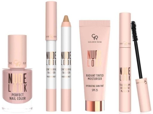 Matný tekutý rúž Golden Rose Nude Look 03 Rosy Nude
