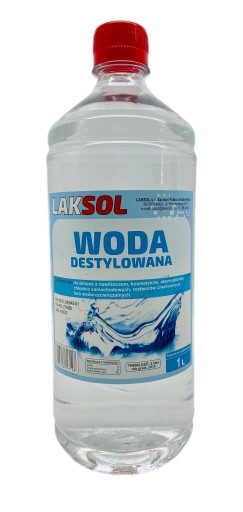 1 l. DESTILOVANÁ, DEMINERALIZOVANÁ VODA NA OPLACHOVANIE TETOVACÍCH IHLIEK / TETOVANÍ