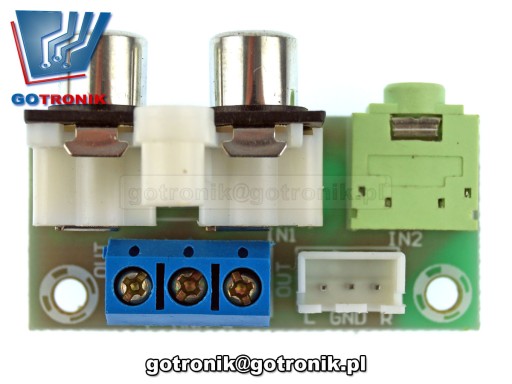 Jack RCA cinch audio adaptér ARK - DIY_BTE476