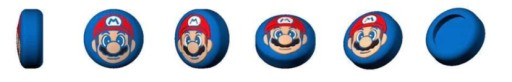 ANALOGOVÉ PREPÍNAČE NINTENDO MARIO GUMA PREKRÝVKY