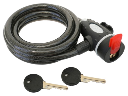 BIKE LOCK SILNÝ, HRUBÝ BIKE LOCK, 150 cm