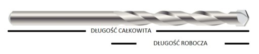 PREDĹŽENÝ VŔTAK DO KOVU VŔTAČ 2,5 x 95 mm DLH
