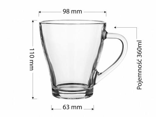Hugo hrnček 360 ml GLASMARK