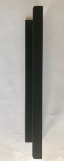 Okrajová rukoväť F9 L-150 mm, matná čierna, typ VERA
