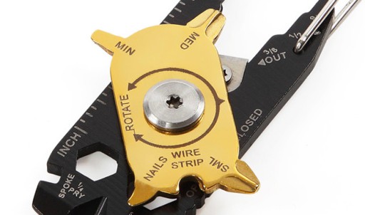 MULTITOOL 20 TOOLS KARABÍNOVÝ KĽÚČENSKÝ NÔŽ