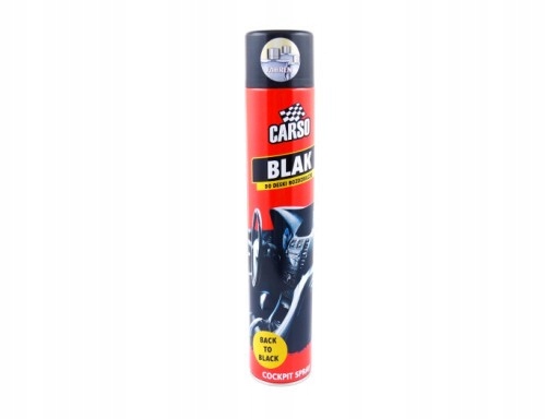 K2 BLAK PLAK NA KOCKPIT 750ml NOVÉ AUTO