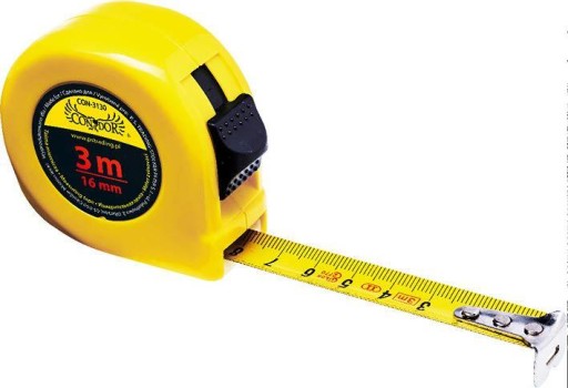 Plastová skladacia páska CONDOR, 3 m