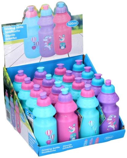 DISNEY fľaša na vodu fľaša OWL jednorožec balón 500ml
