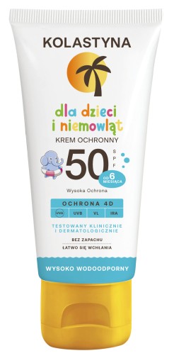 Kolastyna Ochranný krém pre deti a dojčatá SPF50 75ml