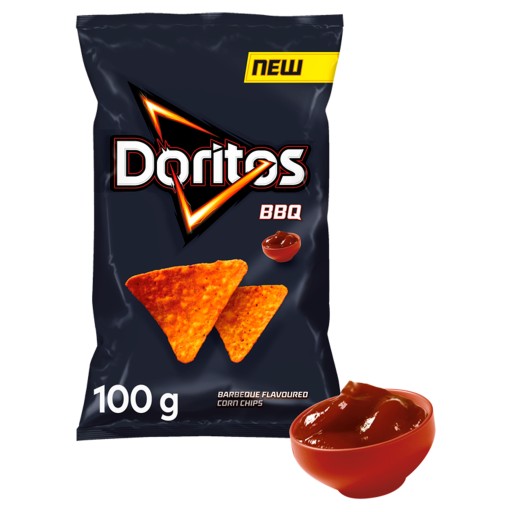Doritos BBQ chrumky Corn Nachos 3x 100g